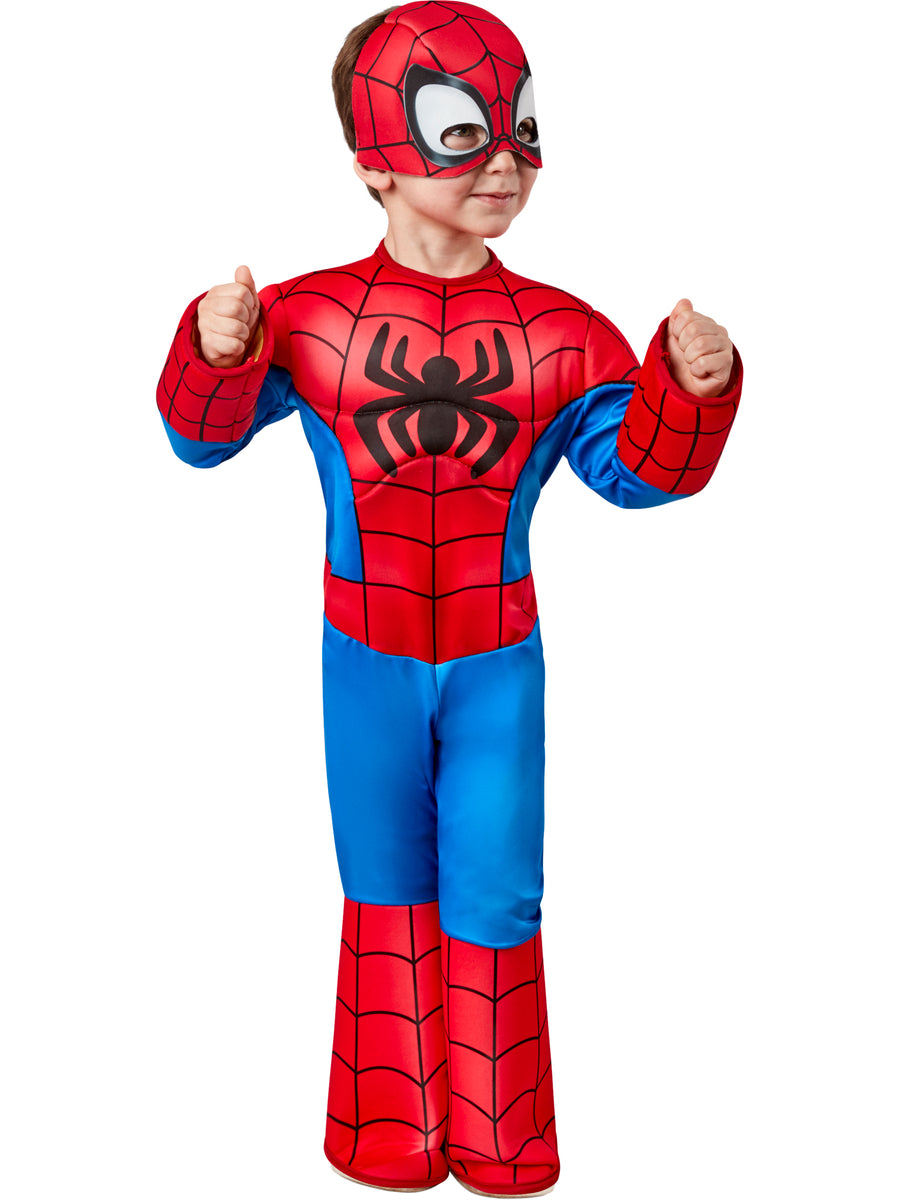 Deluxe SpiderMan Halloween Costume Child Fun Place