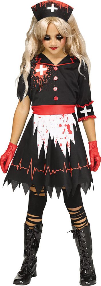 Not So Nice Nurse Child Costume