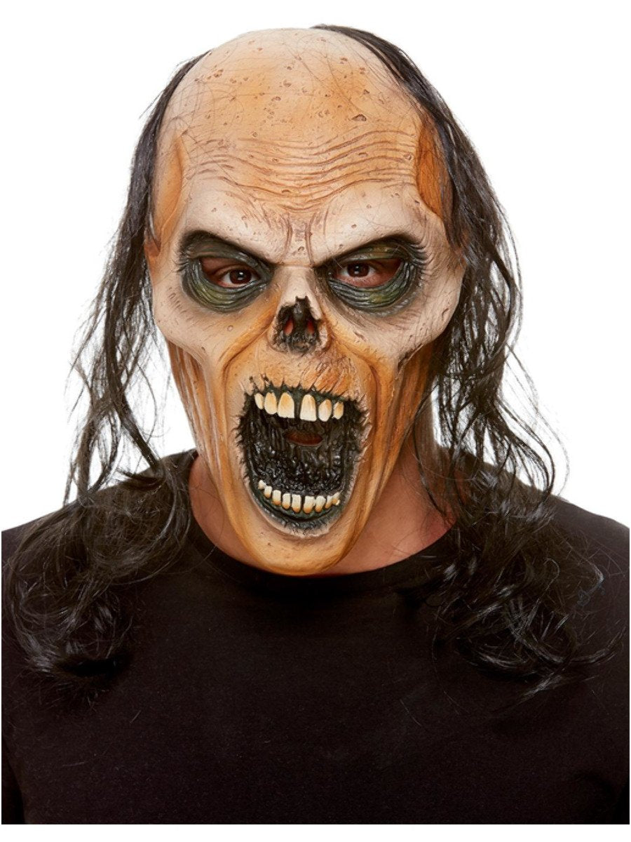 Zombie Latex Mask, Brown