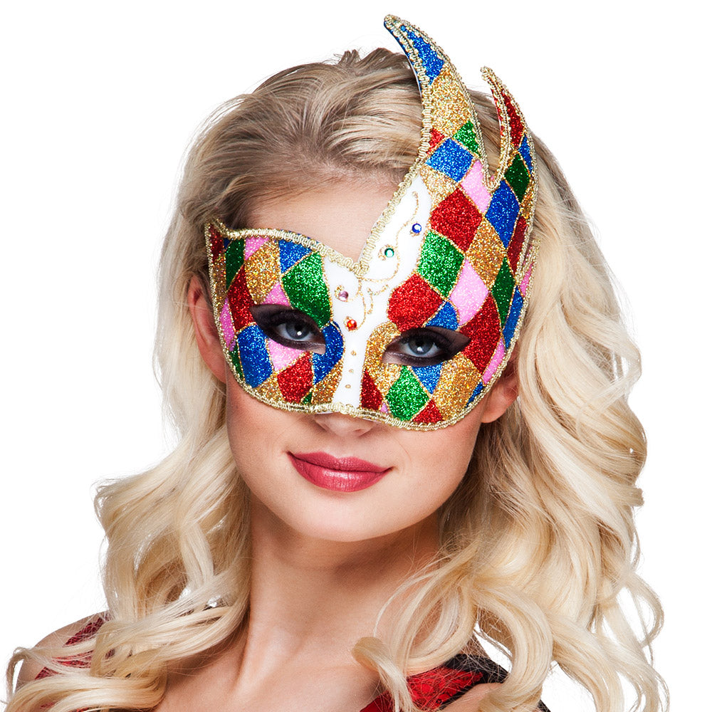 Masquerade Eye Mask Venice Jester
