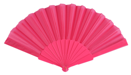 Pink Foldable Fan