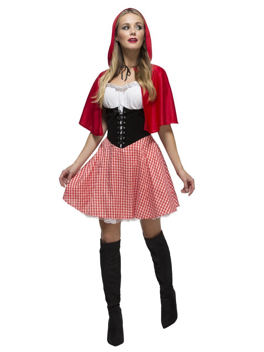 Fever Red Riding Hood Costume, Red