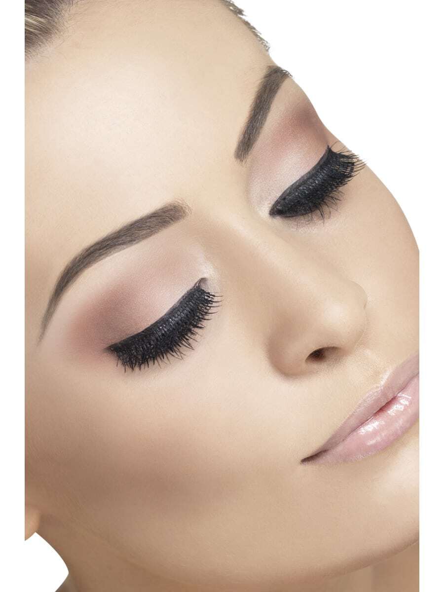 Black Lashes with Net Detail