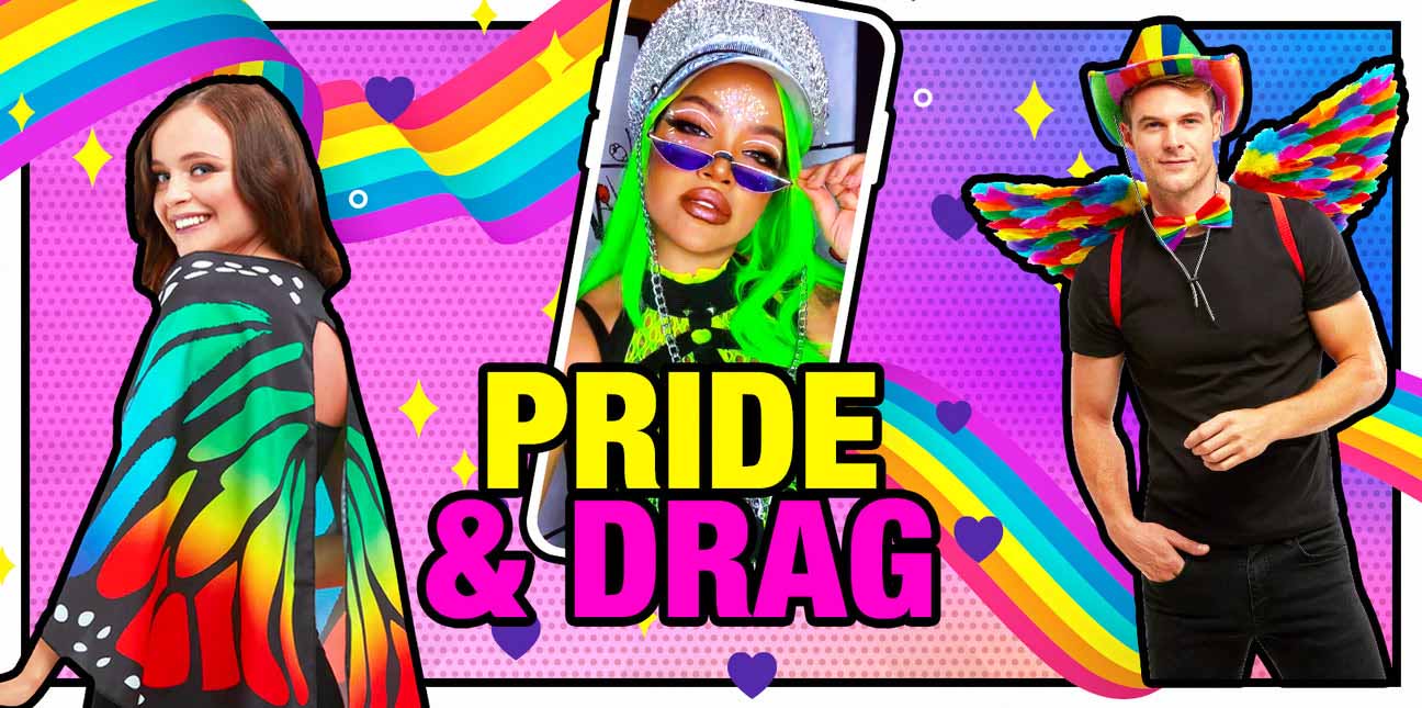 Pride and Drag Fancy Dress Website and Shop Dublin Ireland