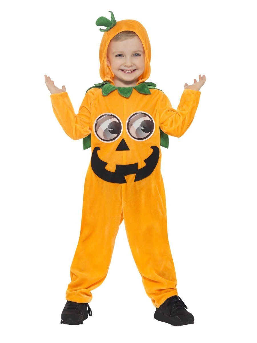 Pumpkin Toddler Costume, Orange & Black