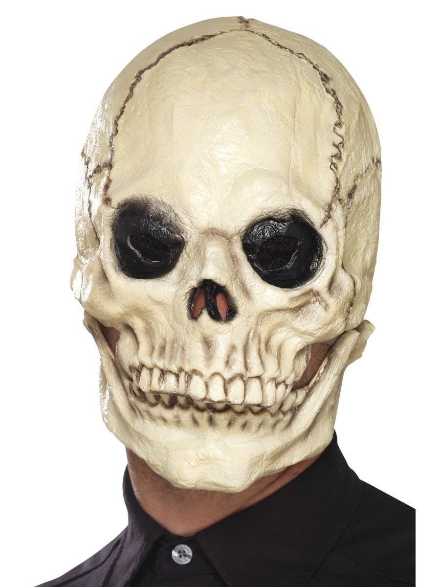 Skull Mask, Latex, White