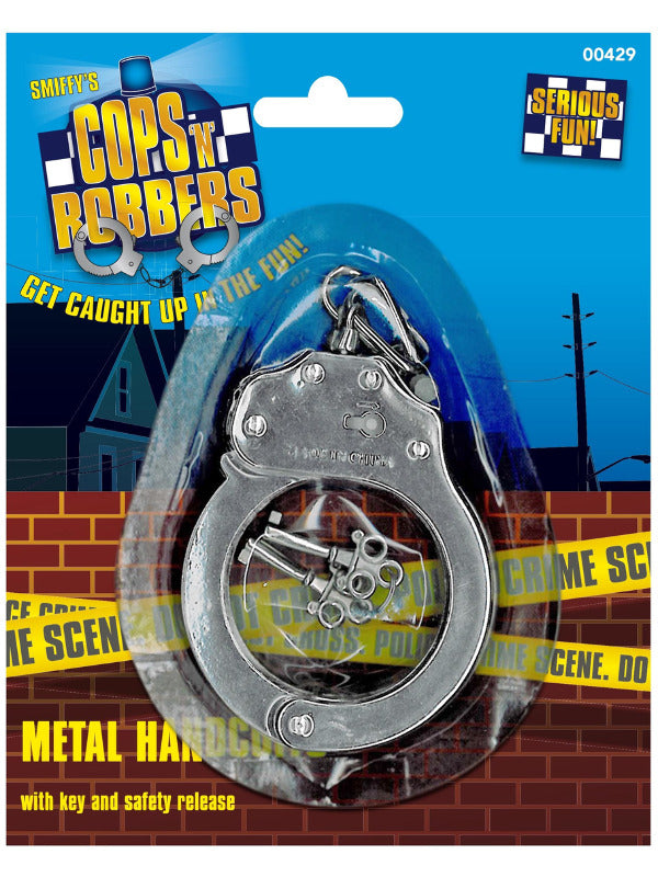 Metal Handcuffs Cops and Robbers