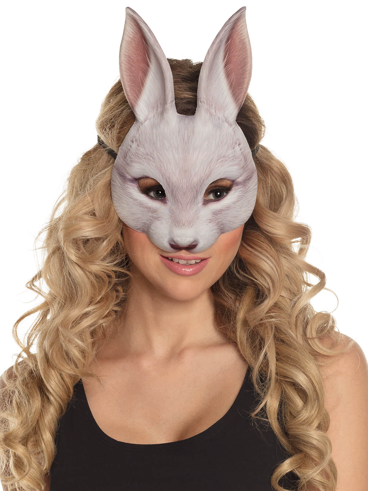 Rabbit Fabric Half Mask