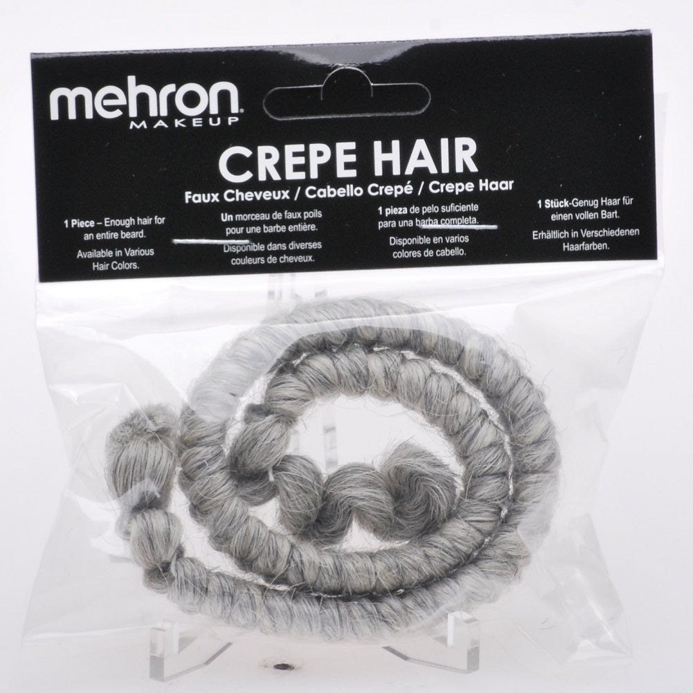 Crepe Hair - Light Grey