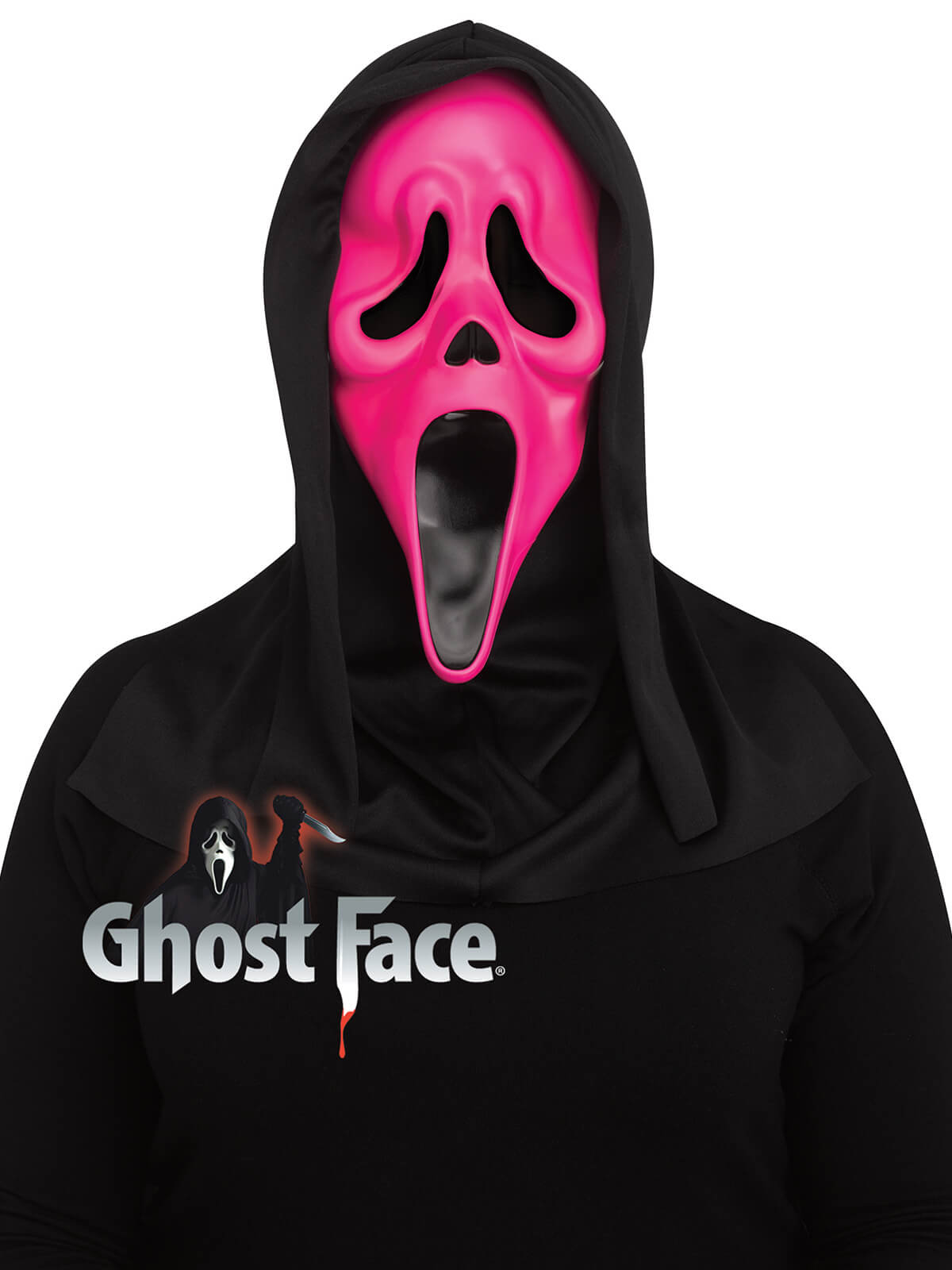 Fluorescent GhostFace Mask 3 Asst
