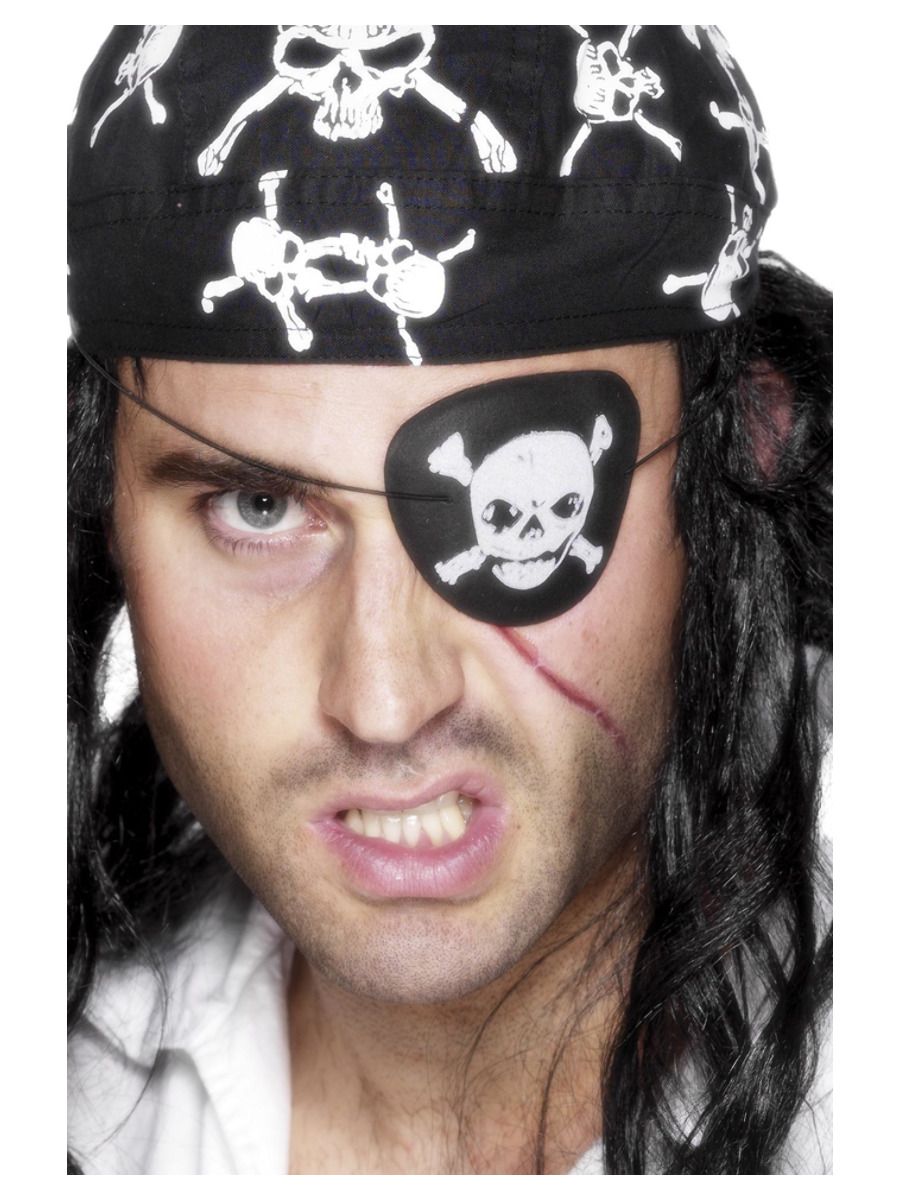Pirate Eye Patch with Design