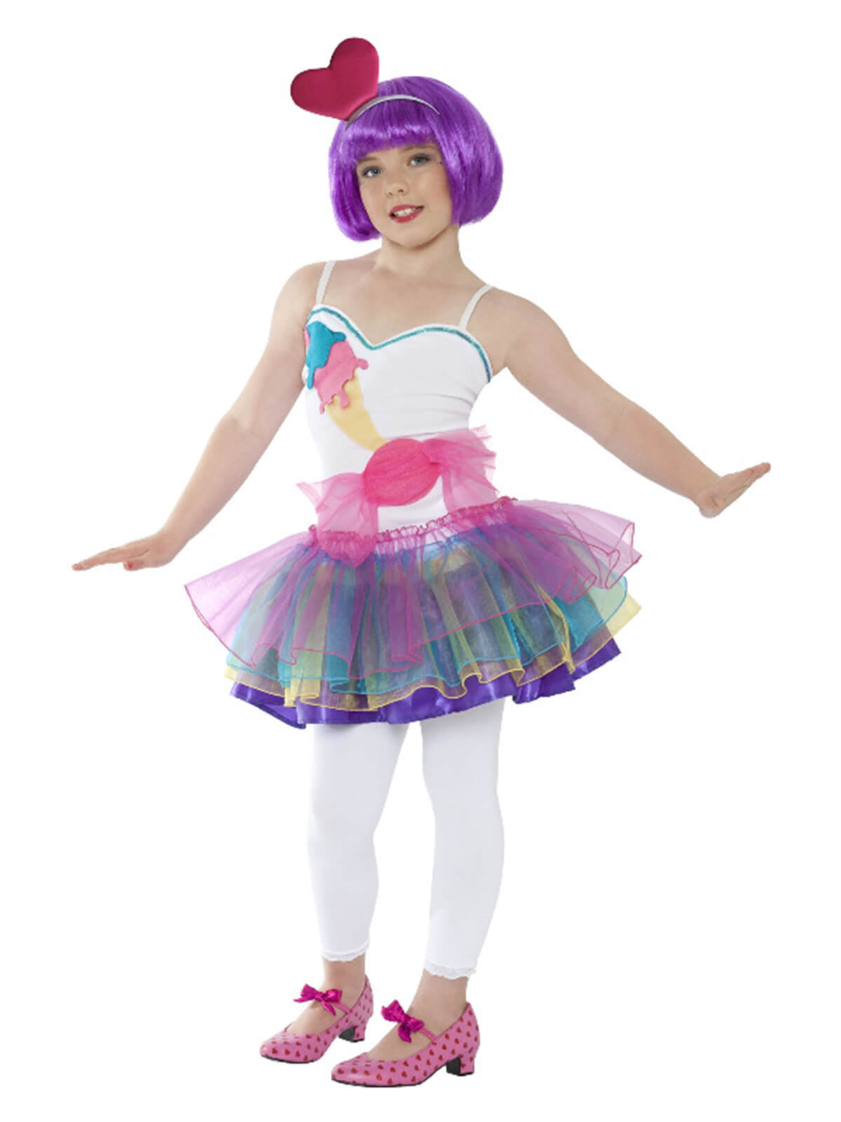 Mini Candy Girl Costume, White
