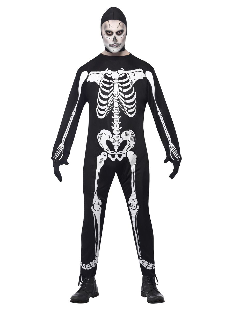 Skeleton Costume Black
