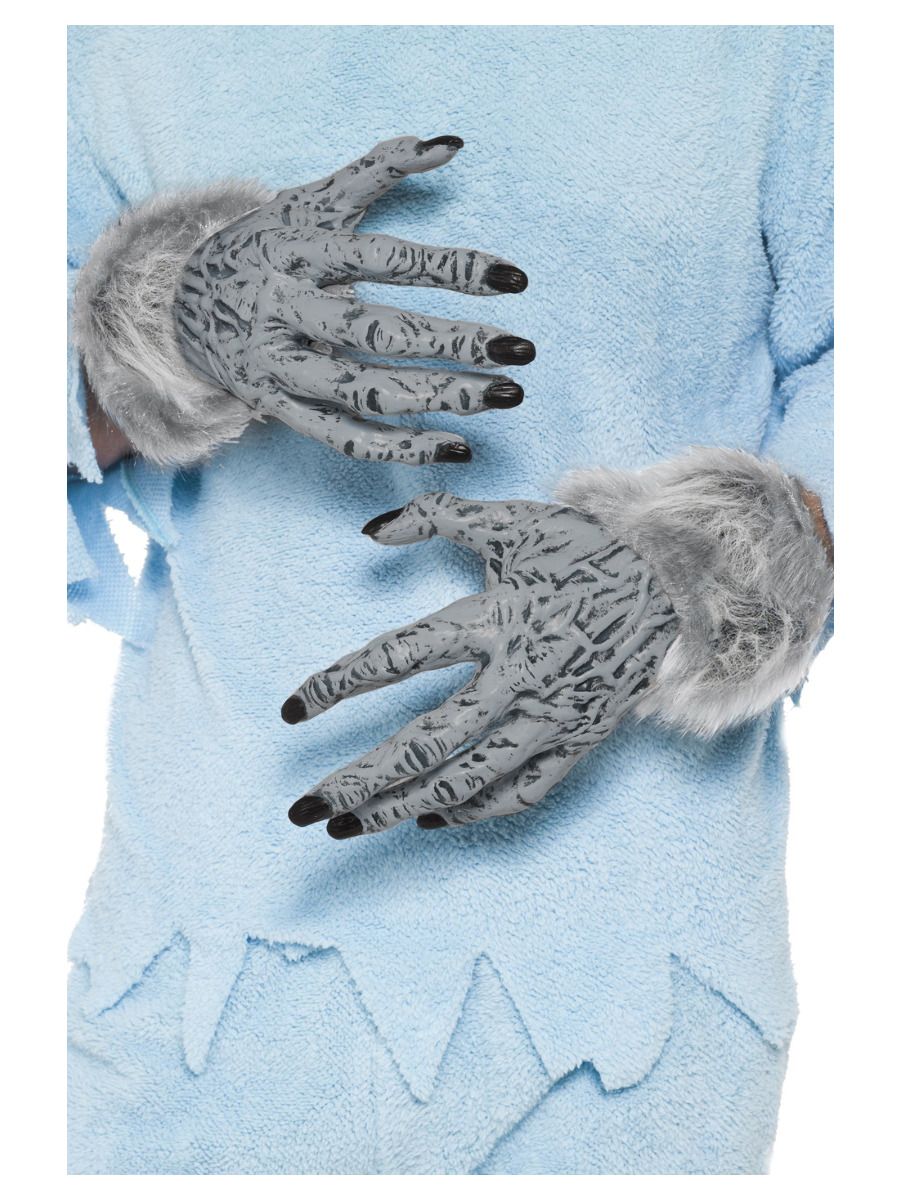 Werewolf Furry Hands, Grey