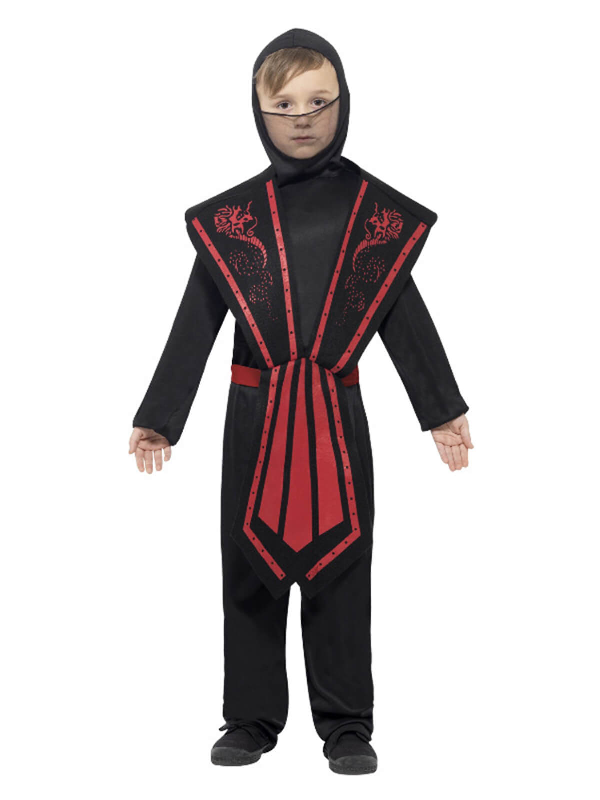 Ninja Costume, Child, Black
