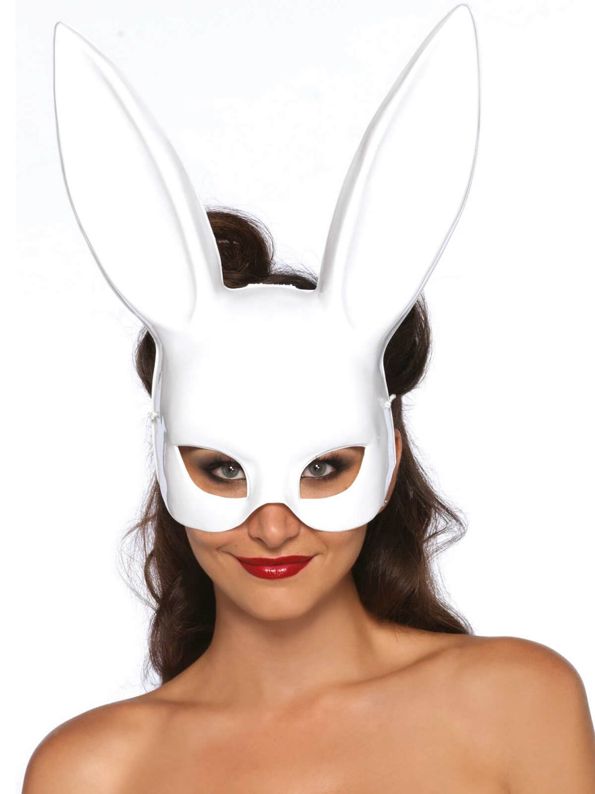 White Rabbit Masquarde Rabbit Masquerade Mask