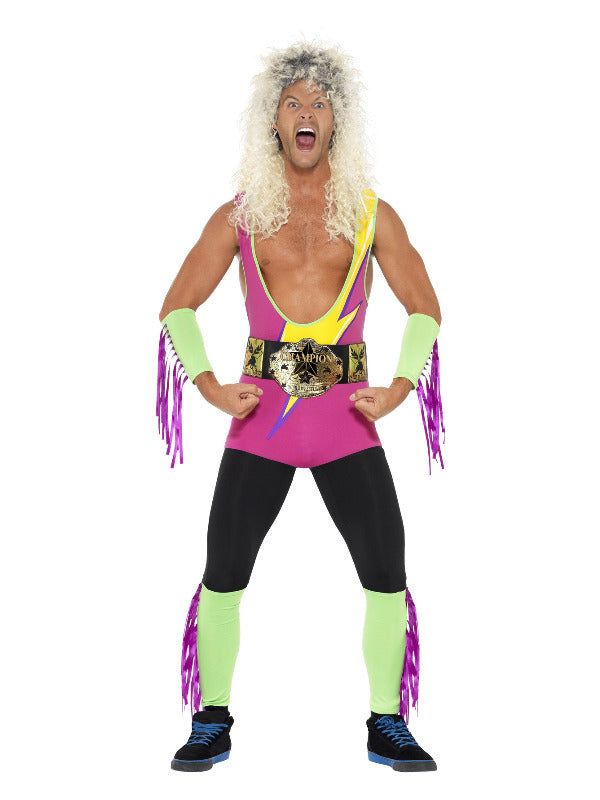 Retro Wrestler Halloween Costume
