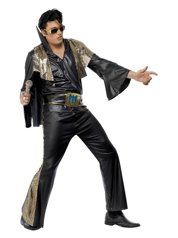 Elvis Halloween Costume Black