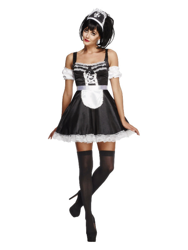 Fever Flirty French Maid Halloween Costume