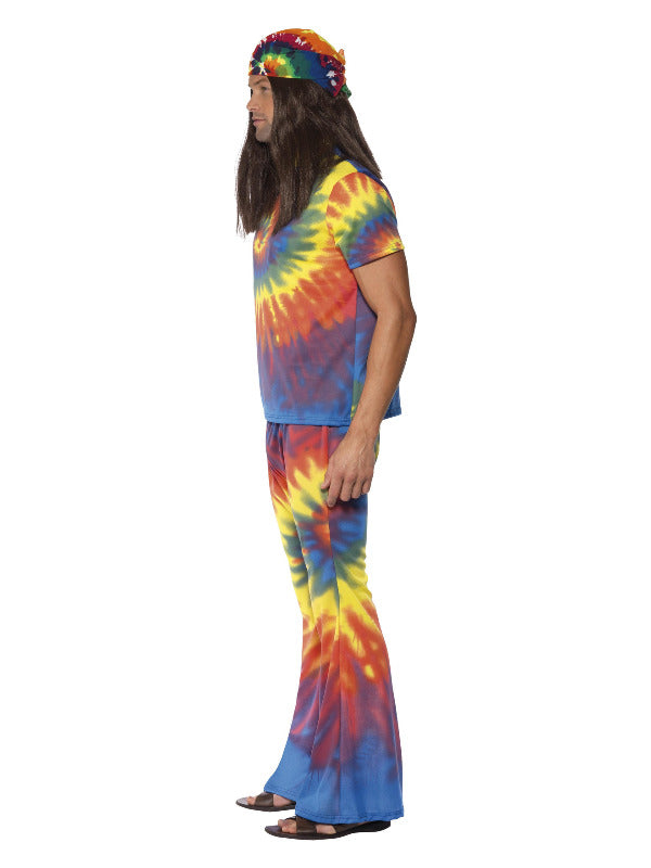 60s Tie Dye Top and Flared Trousers