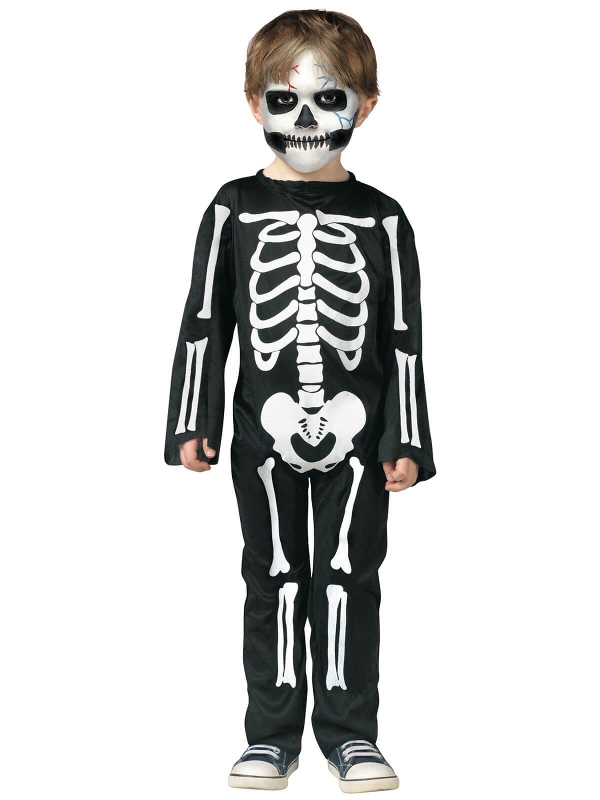 scary skeleton toddler costume