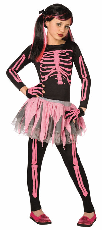 girls skeleton halloween costume