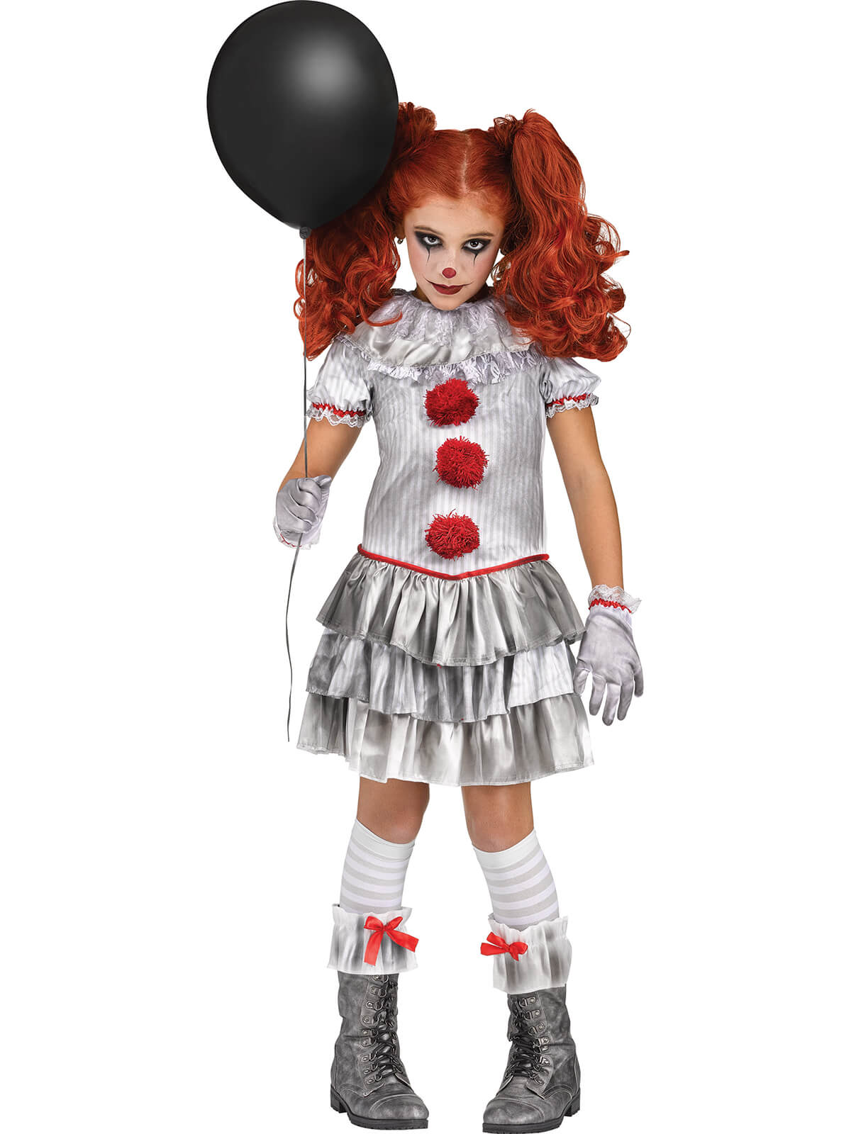 carnevil clown girls halloween costume