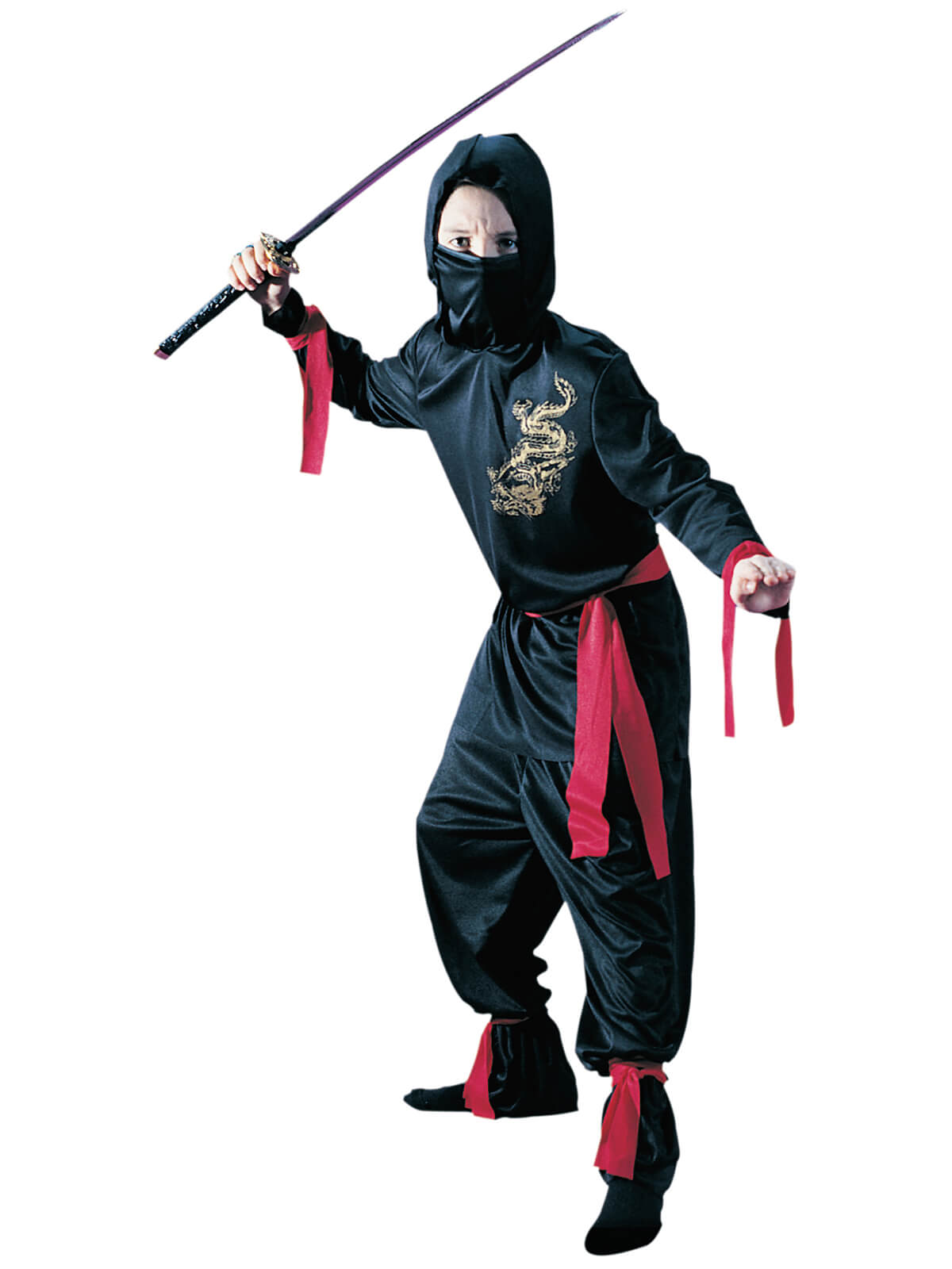 black ninja child halloween costume