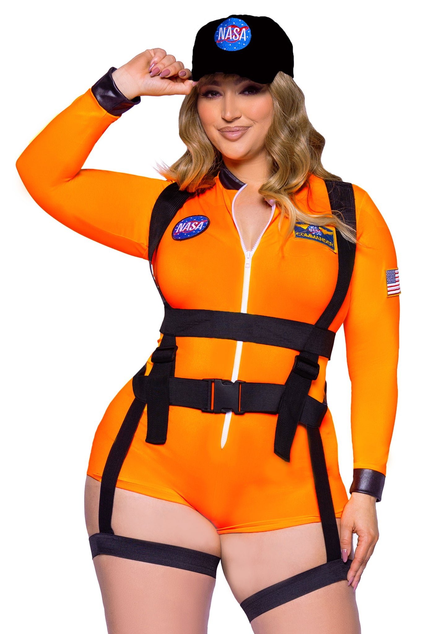 Space Command Halloween Costume - Orange