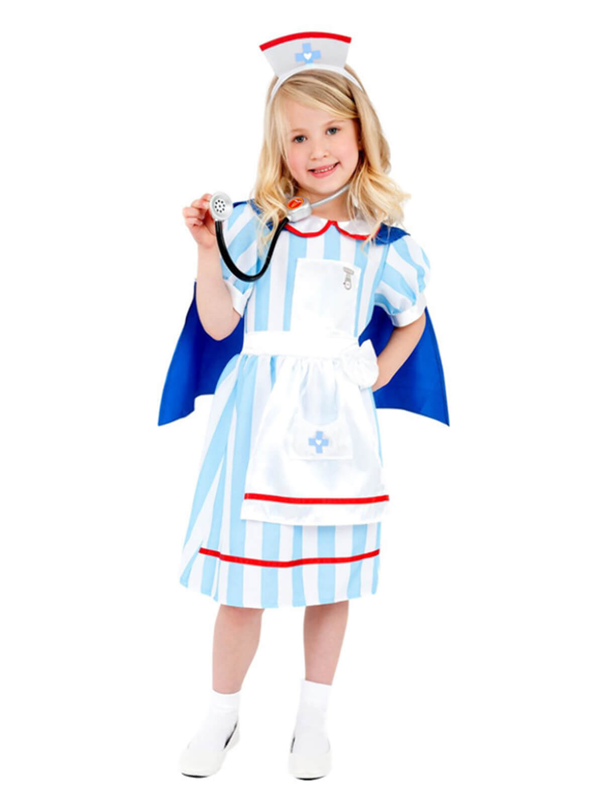 Vintage Nurse Costume, Blue