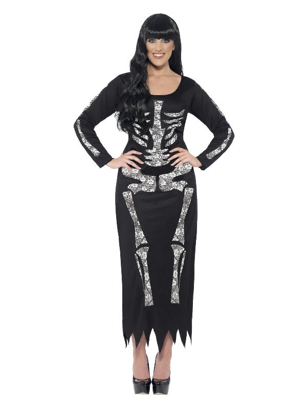 skeleton halloween costume for women