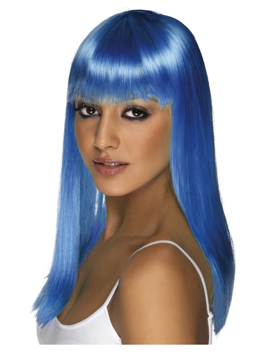 Glamourama Wig Neon Blue