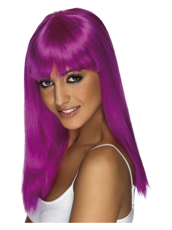 Glamourama Wig, Neon Purple
