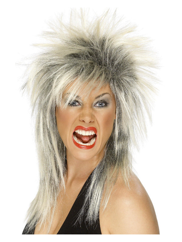 Rock Diva Wig, Two Tone