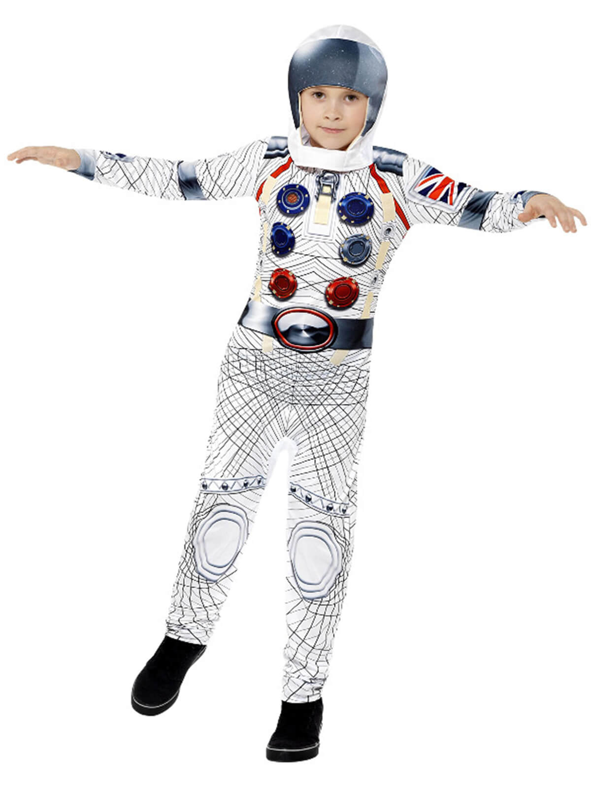 Deluxe Spaceman Costume, White