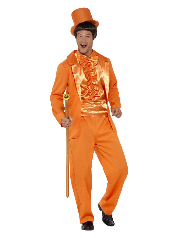 90s Stupid Tuxedo Costume, Orange