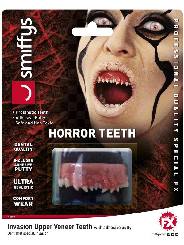 Smiffys Make-up FX, Horror Teeth, Invasion