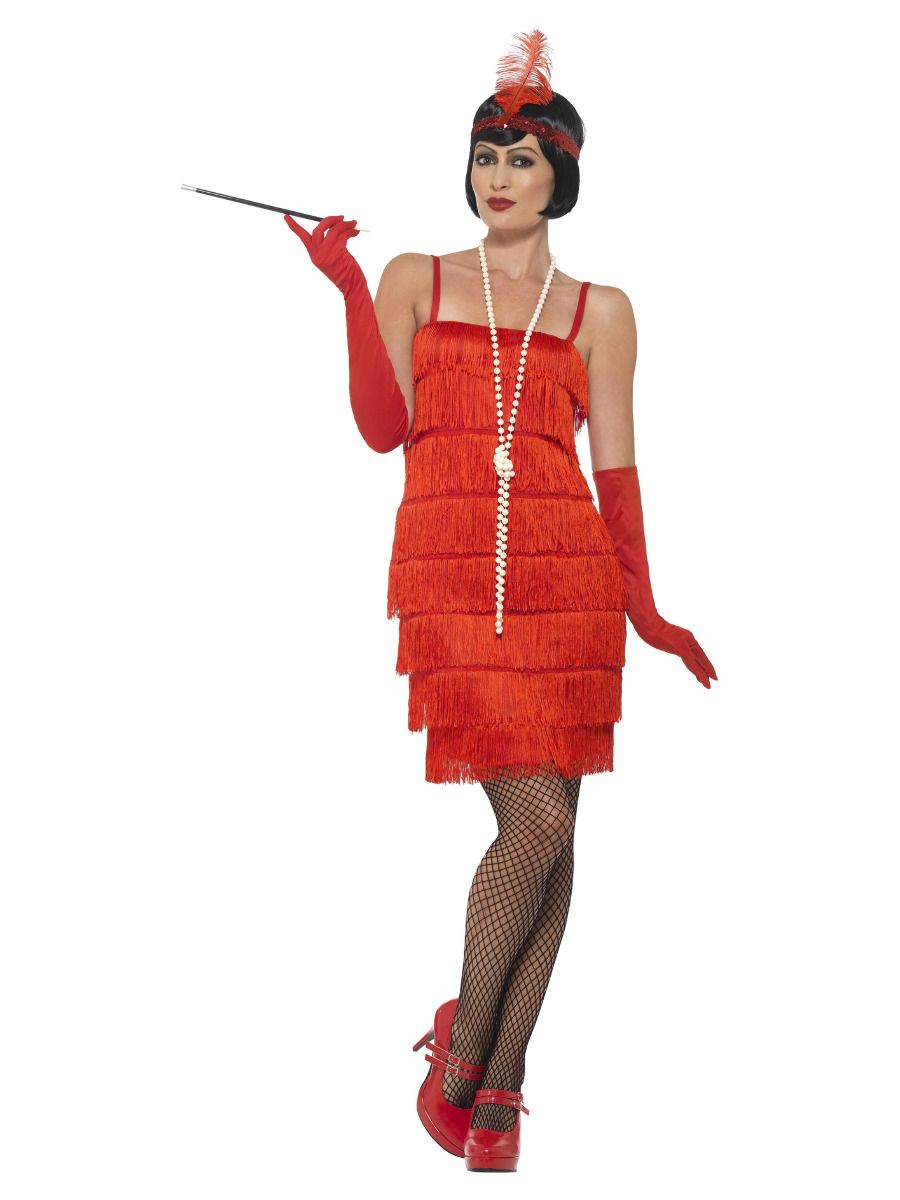 Flapper Dress - Red