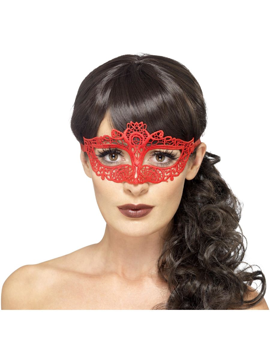 Red Lace Eye mask
