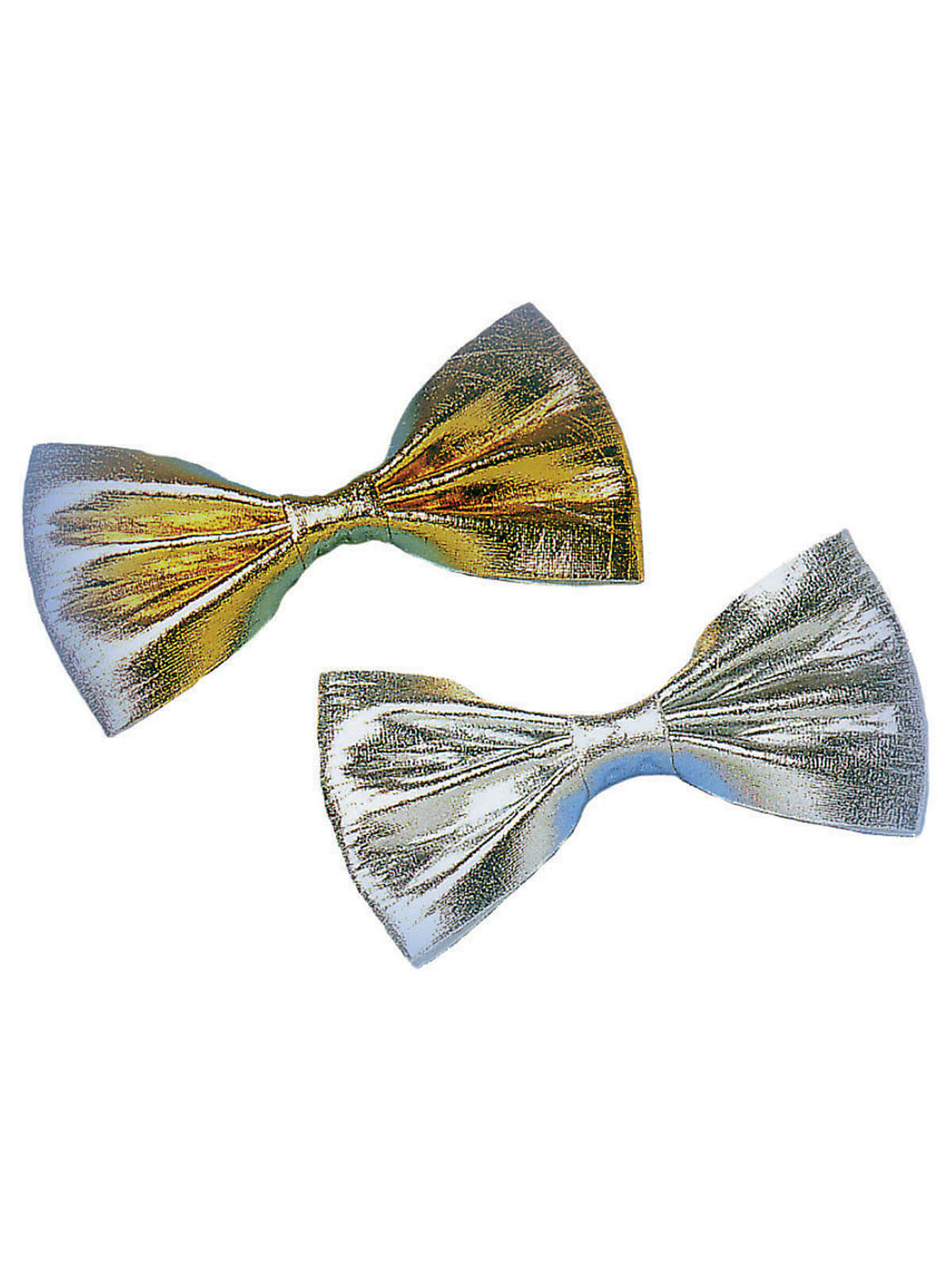 Gold and Silver Lurex Bow Tie