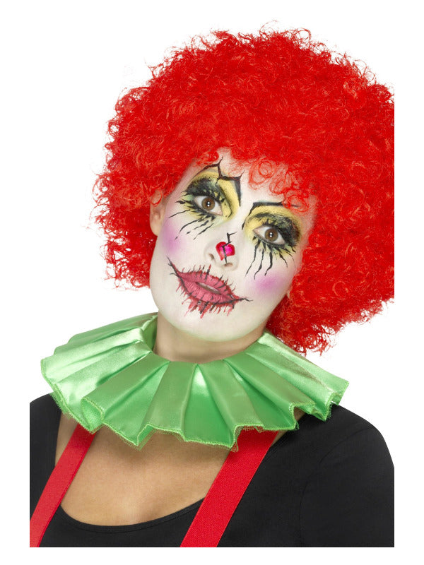 Clown Neck Ruffle - Green