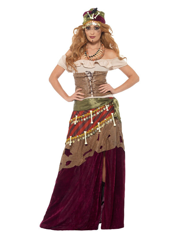 Deluxe Voodoo Priestess Halloween Costume