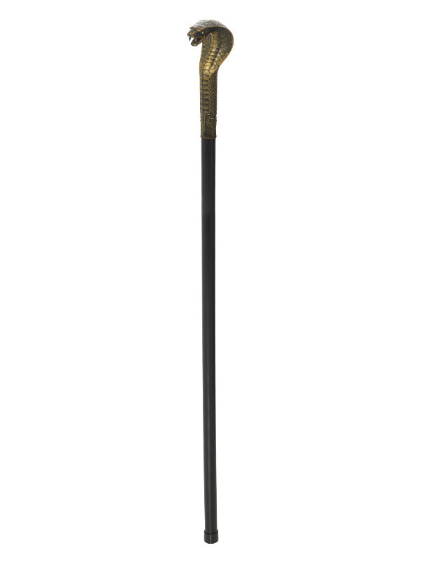 Voodoo Walking Stick Cane, with Snake,
