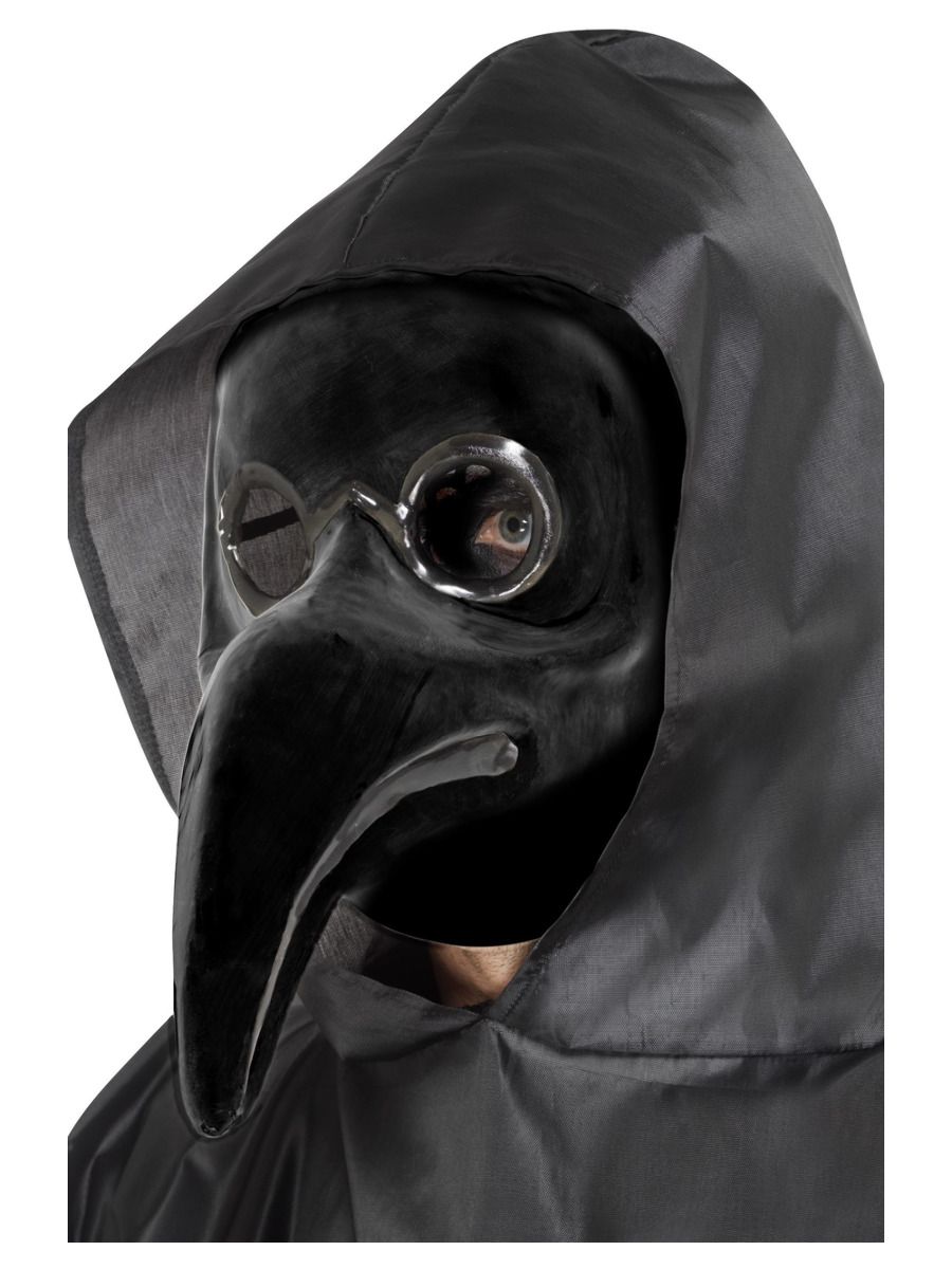 Authentic Plague Doctor Mask, Black