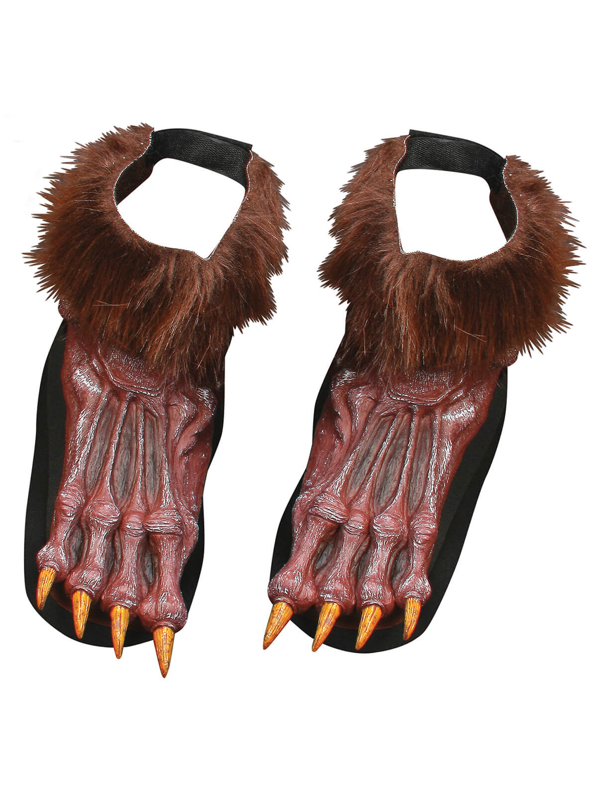 Werewolf Brown Shoe Covers