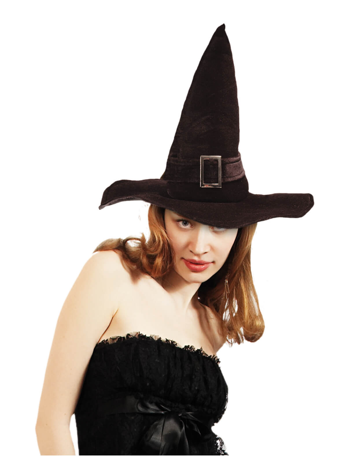 Deluxe Witch Hat w/Buckle