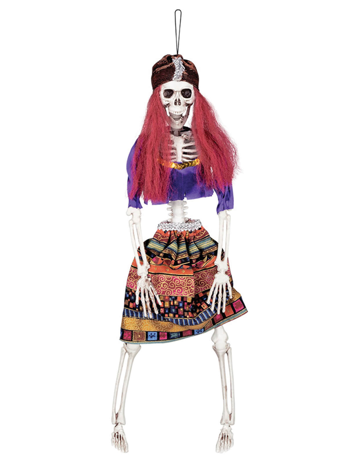 Gypsy Skeleton Decoration (40cm)