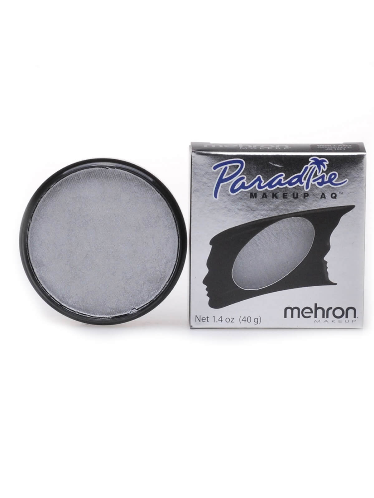 Mehron Paradise Makeup AQ - Brillant  - Argente-Silver
