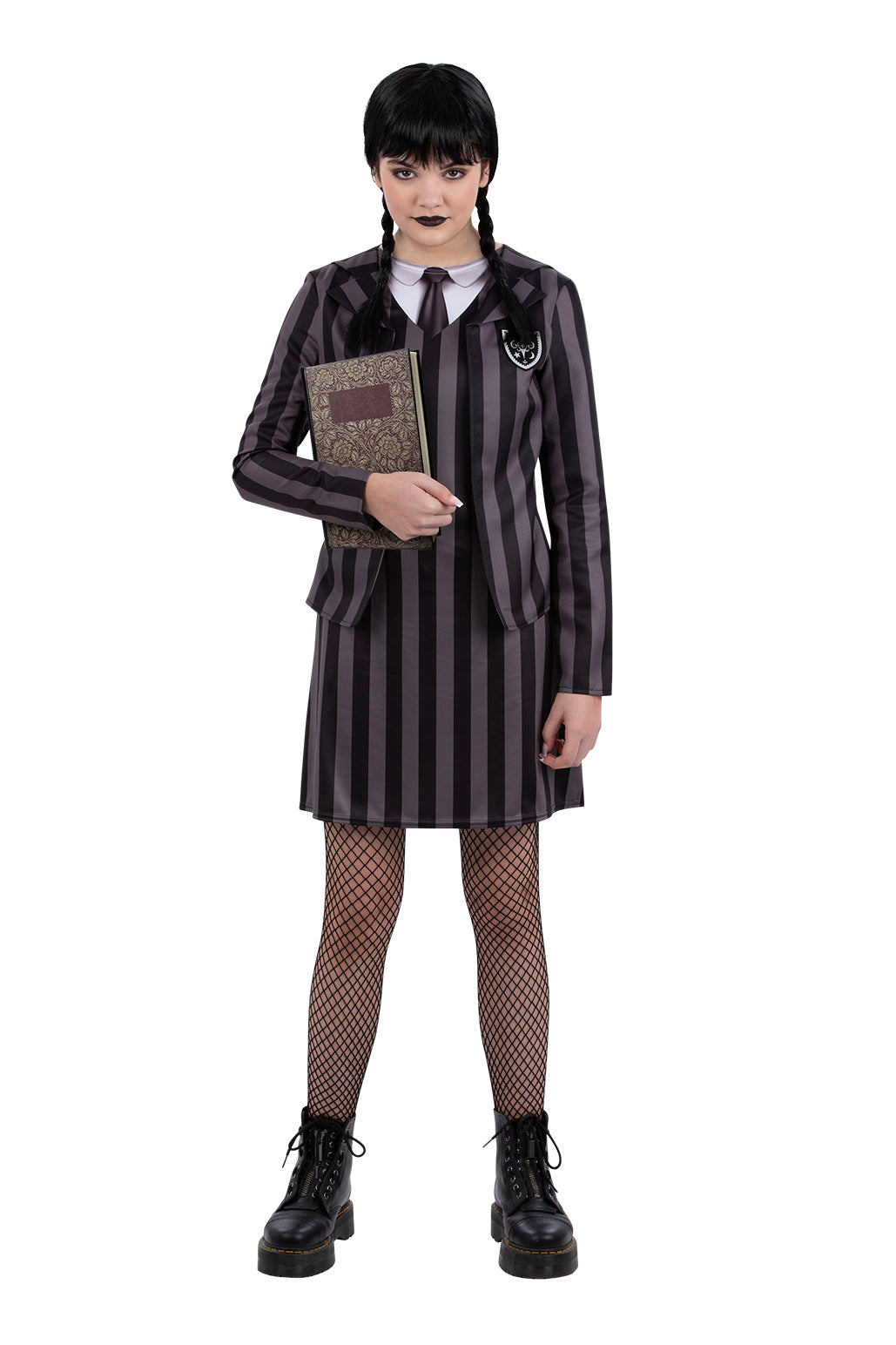 Kids Gothic School Uniform Costume