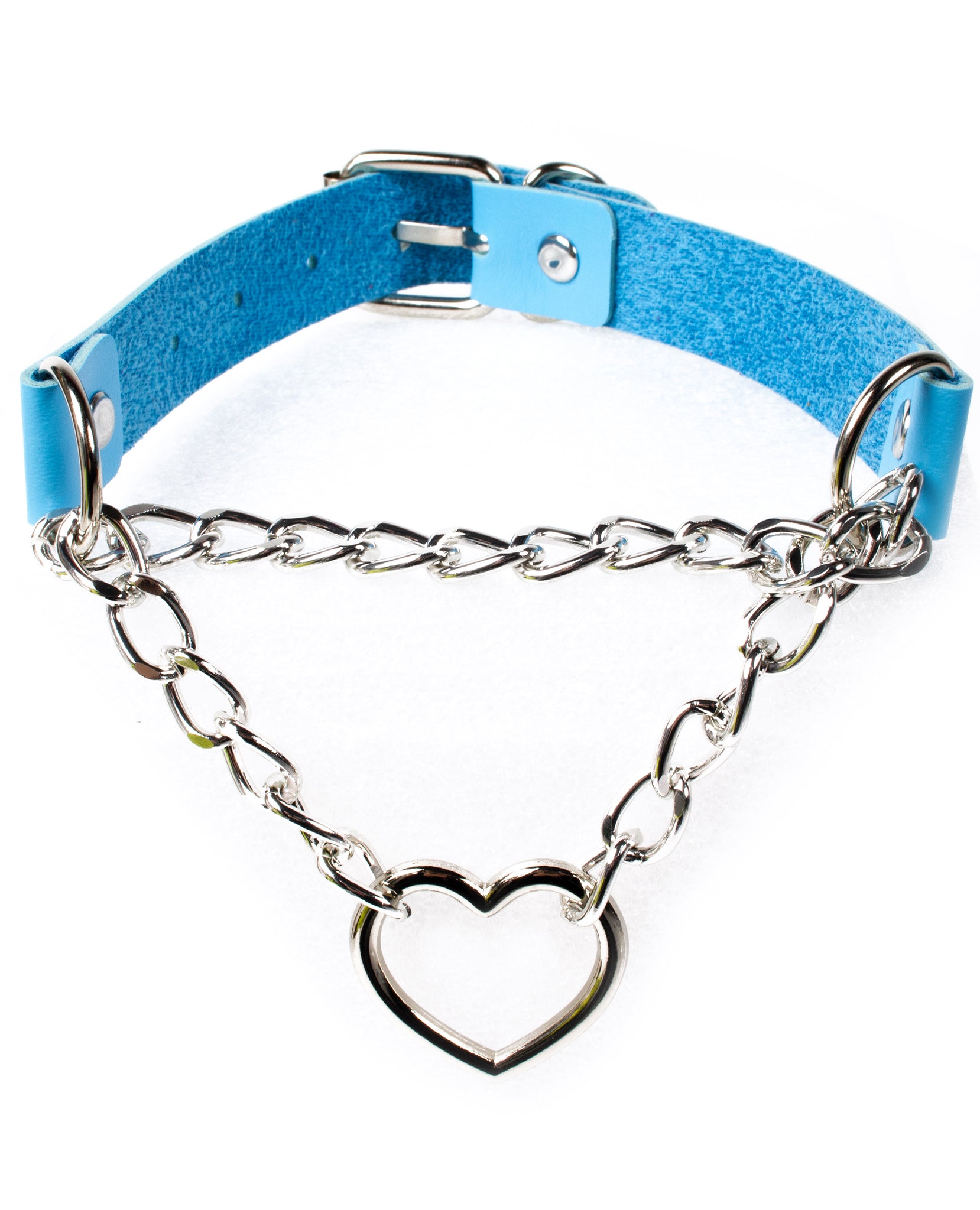 Chain Heart Collar – Fun Place - Main Image
